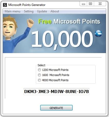 Meet the rewards Redeem your points for gift cards, sweepstakes entries, nonprofit donations, and more. . Microsoft rewards points generator